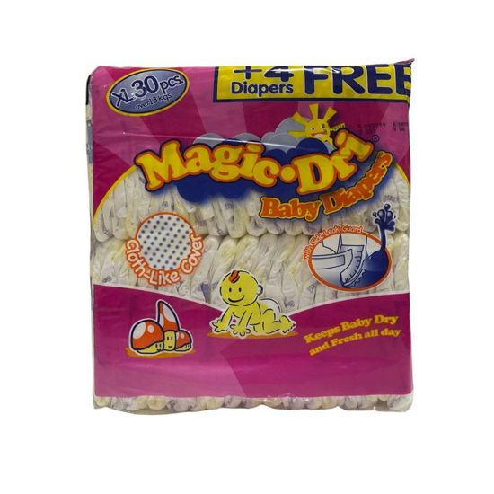 Picture of Magic Dri Baby Diaper X-Large 30's