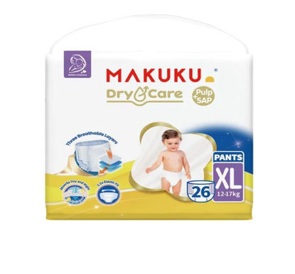 Picture of Makuku Super Soft Dry Care Diaper Pants, Extra Large 26s