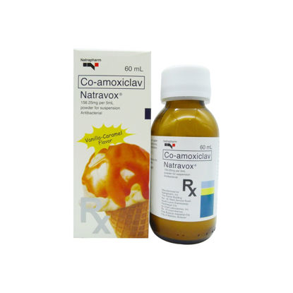 Picture of Rx: Natravox Vanilla - Caramel Flavor 156.25mg 60ml Suspension