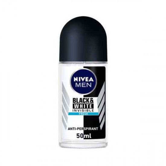 Picture of NIVEA Men Deodorant Black & White Fresh Anti-Perspirant Roll-on 50ml