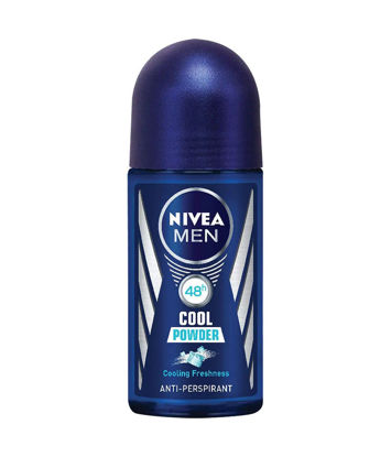 Picture of NIVEA Men Deodorant Cool Powder Anti-Perspirant Roll-on 50ml