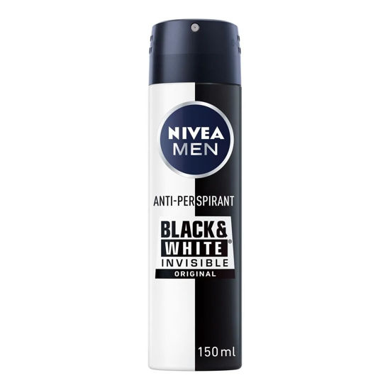 Picture of NIVEA Men Deodorant Black & White Original Anti-Perspirant Spray 150ml