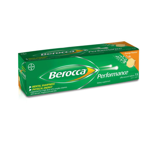 Picture of Berocca Effervescent Tablet Orange Flavor 15s