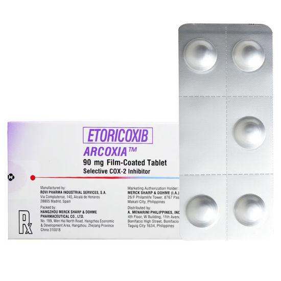 Picture of Rx: Arcoxia 90mg Tablet