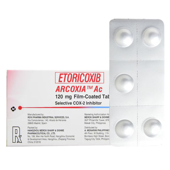 Picture of Rx: Arcoxia 120mg Tablet