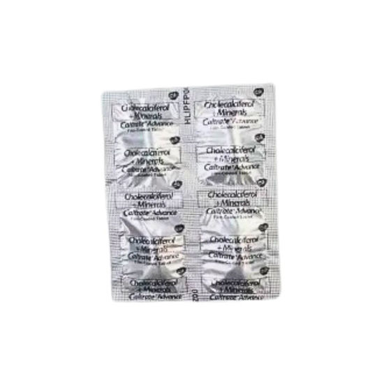 Picture of Caltrate Advance Cholecalciferol + Minerals Tablet By 4's