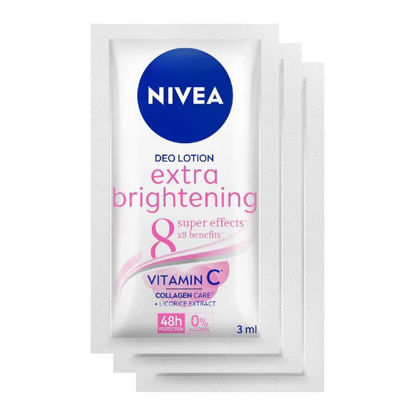 Picture of Nivea Deo Lotion Extra Brightening 3mL x 12's