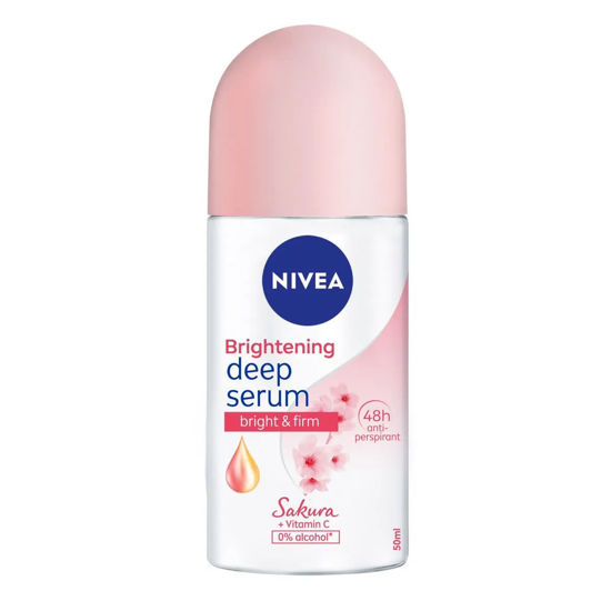 Picture of Nivea Deodorant Roll On Brightening Deep Serum Sakura 50ml