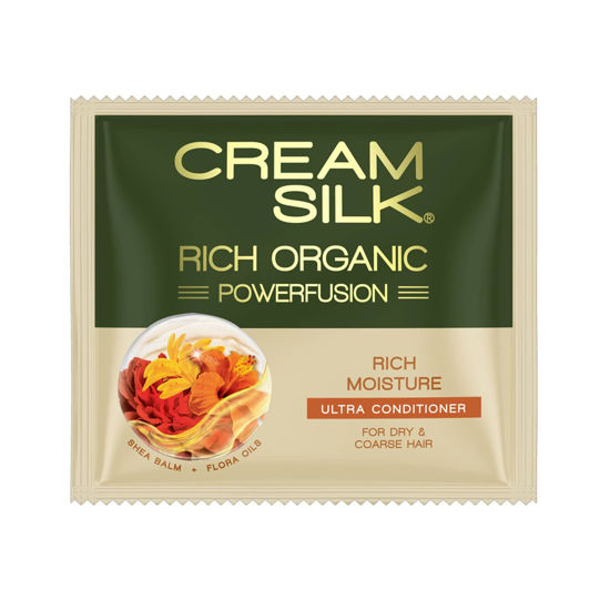 Picture of Cream Silk Rich Organic Powerfusion Rich Moisture Ultra Conditioner 10ml