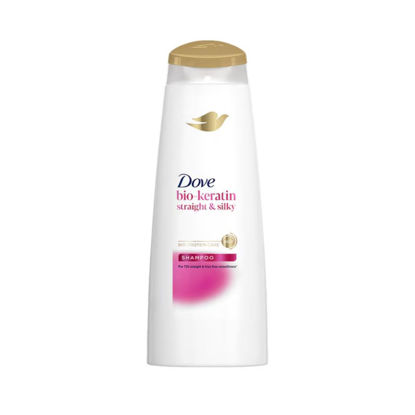 Picture of DOVE Bio-Keratin Straight and Silky Shampoo 170mL