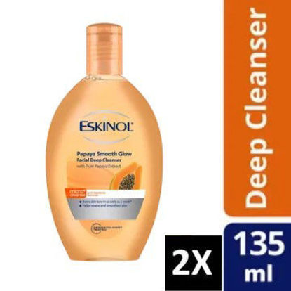 Picture of Eskinol Deep Cleanser Papaya Smooth Glow 135ml (buy1get1)