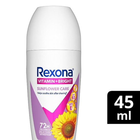 Picture of REXONA Vitamin+Bright Deo Mini Roll On Sunflower Care 45ml