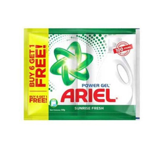 Picture of Ariel Detergent Powder Sunrise Fresh 66g (6+1)