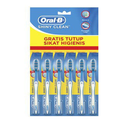 Picture of Oral-B Shiny CleanToothbrush x6's