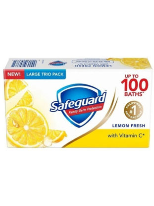 Picture of Safeguard Soap (Lemon Fresh) 115g x 3