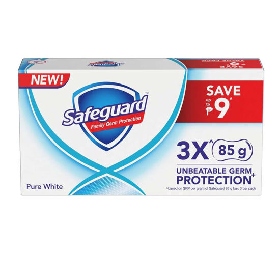 Picture of Safeguard Soap (White) 85G x 3