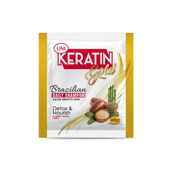 Picture of Uni Keratin Brazlian Shampoo Gold 22mL