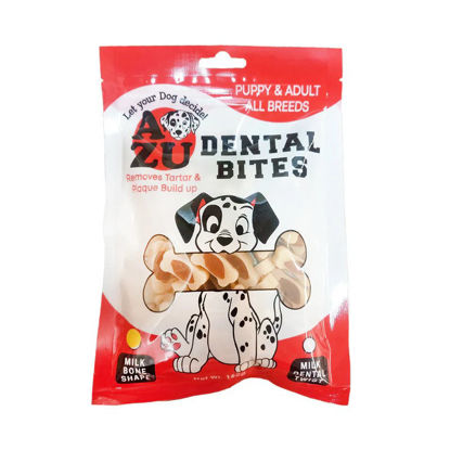 Picture of Azu Dental Bites Milk Bone Shape 165g