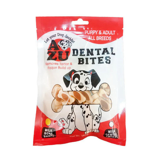 Picture of Azu Dental Bites Milk Bone Shape 165g