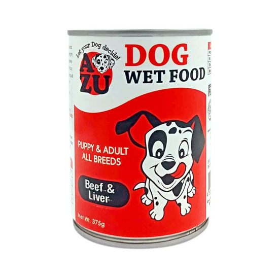 Picture of Azu Wet Dog Food Beef And Liver 375g