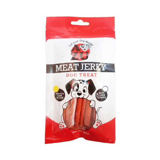 Picture of Azu Meat Jerky Dog Treat Roasted Lamb Sticks 80g