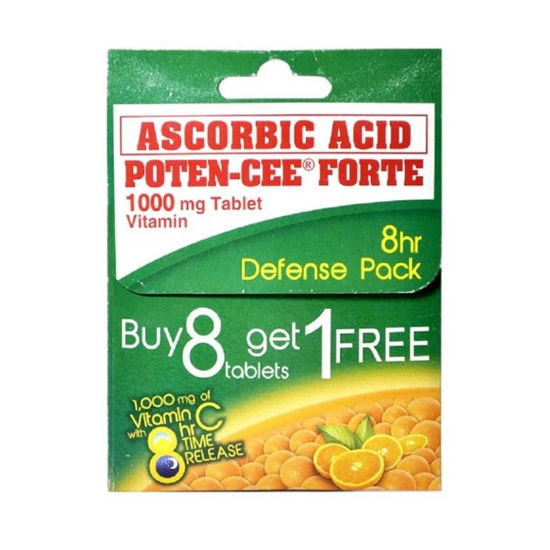 Picture of Poten-Cee Forte 1000mg Tablet 8 + 1 Pack