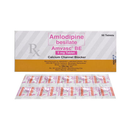 Picture of Amvasc BE Amlodipine besilate 5mg - 10's