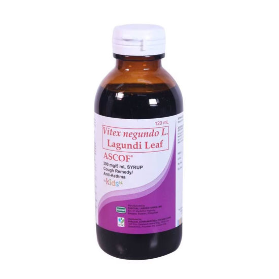 Picture of Ascof 300mg/5ml Grape 120ml