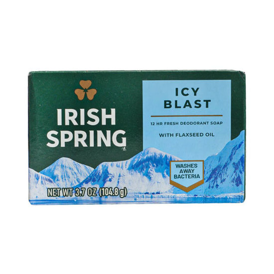 Picture of Irish Spring Soap Icy Blast 3.7oz/104.8g
