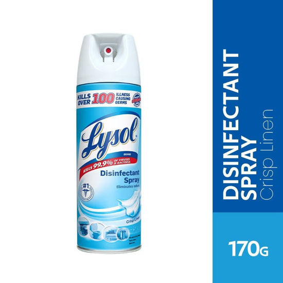 Picture of Lysol Disinfectant Spray Crisp Linen 170G