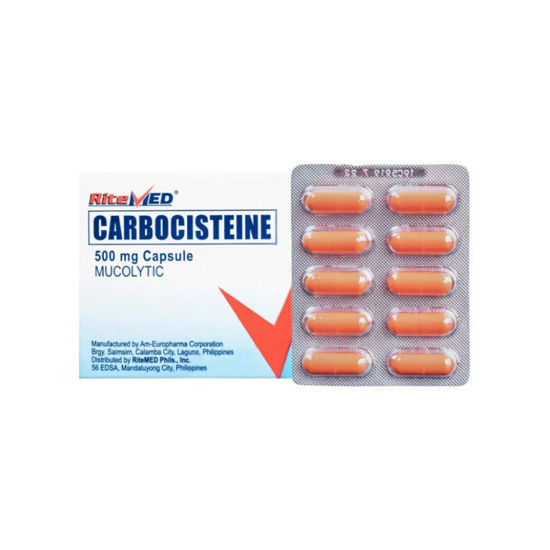 Picture of Ritemed Carbocisteine 500mg x 10s
