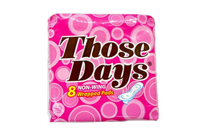 Picture of Those Days with Non-Wings Napkins x 8s