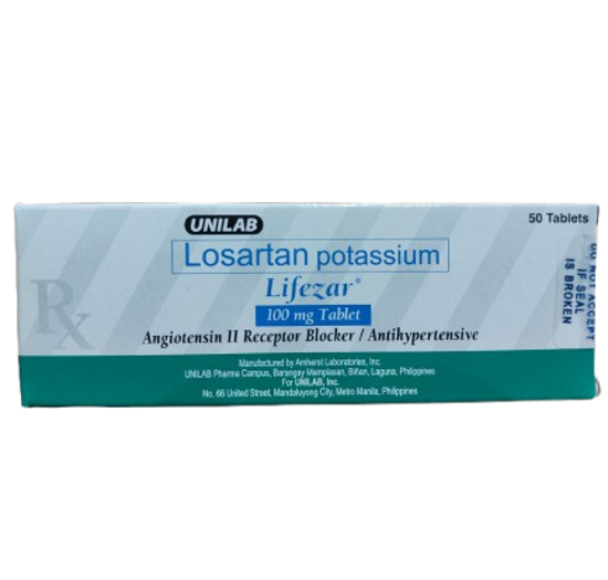 Picture of Lifezar 100mg tablet x 50's