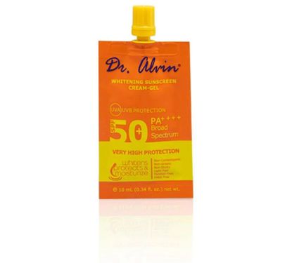 Picture of Dr. Alvin Whitening Sunscreen Cream-Gel SPF50+ PA++++ 10g