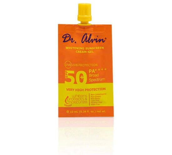 Picture of Dr. Alvin Whitening Sunscreen Cream-Gel SPF50+ PA++++ 10g