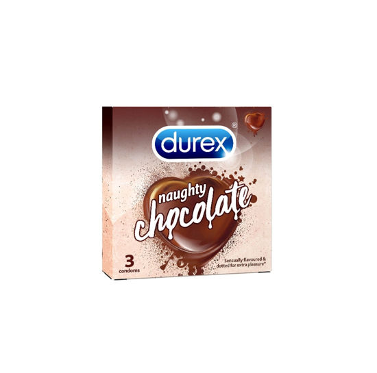 Picture of DUREX Condoms Naughty Chocolate 3s