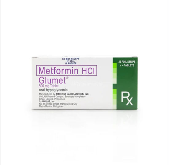 Picture of GLUMET 500mg - 4's