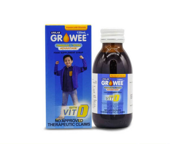 Picture of GROWEE Vitamins / Chlorella Food Supplement Syrup 120ml
