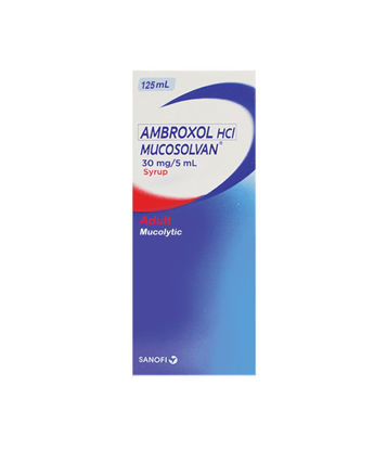 Picture of Mucosolvan Adult Syrup 30mg 125mL